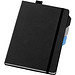 Alpha Notizbuch mit Seitentrennern, DIN A5, liniert, schwarz Alpha Notizbuch mit Seitentrennern, DIN A5, liniert, schwarz