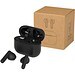 Altais True Wireless Bluetooth® Headset aus recyceltem Kunststoff, schwarz