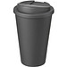 Americano® 350 ml Isolierbecher mit auslaufsicherem Schraubverschluss, grau