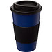 Americano Isolierbecher mit Schutzring, 350 ml, blau,schwarz