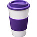 Americano Isolierbecher mit Schutzring, 350 ml, weiss,lila