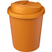 Americano® Espresso Eco 250 ml recycelter Isolierbecher mit auslaufsicherem Deckel, orange