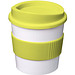 Americano Primo Becher mit Schutzring, 250 ml, weiss,limone Americano Primo Becher mit Schutzring, 250 ml, weiss,limone