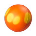 Anti-Stress-Figur Ball Farbwechsel, orange