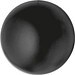 Anti Stress Knautschball aus knetbarem Schaumstoff AMELIA, schwarz