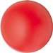 Anti-Stress-Knautschball aus knetbarem Schaumstoff, rot