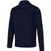 Apollo 245 g/m² Langarm Poloshirt Unisex, navy, XXS