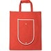 ARLON. Faltbare Einkaufstasche aus Non-woven (80 g/m²), Rot