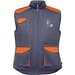 Armada Arbeitsweste mit mehreren Taschen, blei-orange, 3XL
