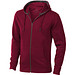 ELEVATE Herren Kapuzensweatjacke Arora, bordeaux, XXL ELEVATE Herren Kapuzensweatjacke Arora, bordeaux, XXL
