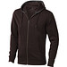 ELEVATE Herren Kapuzensweatjacke Arora, braun, XL ELEVATE Herren Kapuzensweatjacke Arora, braun, XL