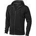 ELEVATE Herren Kapuzensweatjacke Arora, schwarz, XXXL