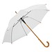 Automatik-Holzstockschirm JAZZ,weiß