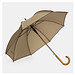 Automatik-Holzstockschirm WALTZ,beige, braun