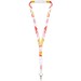 Balta Sublimation Lanyard mit Schnapp- und Sicherheitsverschluss, weiss, 25mm