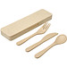 Bamberg Besteckset aus Bambusfaser, beige Bamberg Besteckset aus Bambusfaser, beige