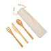 Bambus Besteckset NATURAL TRIP,braun