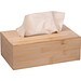 Bambusbox mit Kosmetiktüchern ALISON, beige