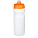Baseline Plus Sportflasche, 650 ml, weiss,orange