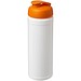 Baseline® Plus 750 ml Flasche mit Klappdeckel, weiß/orange
