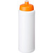 Baseline Plus Flasche mit Sportdeckel, 750 ml, weiss,orange