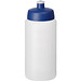 Baseline Plus grip Sportflasche mit Sportdeckel, 500 ml, transparent,blau