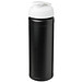 Baseline Plus grip Sportflasche mit Klappdeckel, 750 ml, schwarz/weiss
