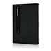 XD COLLECTION Notizbuch mit Stylus-Stift Basic Hardcover PU, DIN A5, liniert, schwarz