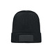 Beanie RPET-Polyester CAPNIT, Schwarz