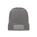 Beanie RPET-Polyester CAPNIT, Steingrau