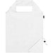 BEIRA. Faltbare Tragetasche aus 190T Polyester aus recyceltem (100% rPET), Weiß