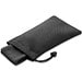 BERNAL. Sporthandtuch aus recyceltem Polyester (100% rPET) dient zur Erfrischung mit Vliesstoffbeutel, Schwarz