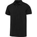 Beryl 220 g/m² Kurzärmeliges Poloshirt Bio-Recyclingmaterial (OCS), unisex, schwarz, 4XS