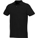ELEVATE Herren Kurzarm Poloshirt Beryl aus Bio-Recyclingmaterial, schwarz, L