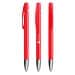 BIC® Media Clic Advance Kugelschreiber mit Metallspitze rot, blaue Mine