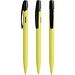 BIC® Media Clic BIO Based Kugelschreiber Gelb Blaue Tinte