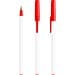 BIC® Round Stic® Ecolutions® ballpen Rot Recycelt Blaue Tinte