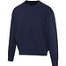 Boris Oversize Sweatshirt mit Rundhalsausschnitt aus recycelter 280 g/m2 Bio Baumwolle (OCS), unisex, navy, L