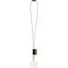 BRIDPORT. SET Lanyard NAUTIC Long (Ø 7 mm) mit 9 mm Auslösekarabiner, Ø 7 mm Sicherheitsverschluss und 91 x 68 mm starrem Ausweis-/Kartenhalter, 301 - Weiß