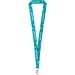 BRIGHTON. SET Lanyard SUBLIMATION Long II (20 mm) mit 20-mm-Schnellverschlusskarabiner, Weiß