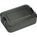 Brotzeitdose aus Aluminium zum Verschließen, anthrazit