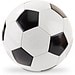 BRYCE. Fussball aus PVC, Schwarz