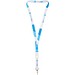 Bucks Sublimation Lanyard mit Schnappverschluss, weiss, 15mm