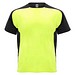 Bugatti T-Shirt Unisex aus recyceltem Material, Fluor Yellow / schwarz, L