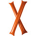 Cheer 2 aufblasbare Klatsch-Stangen, orange Cheer 2 aufblasbare Klatsch-Stangen, orange