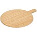 CHEESANO. Rundes Servierbrett aus Bambus, Natur