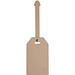 Citizen Green Milou Gepäckanhänger aus recyceltem Leder, beige