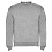Clasica Sweatshirt mit Rundhalsausschnitt für Kinder, Marl Grey, 3/4