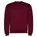 Clasica Sweatshirt mit Rundhalsausschnitt Unisex, Garnet, M