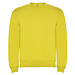 Clasica Sweatshirt mit Rundhalsausschnitt Unisex, gelb, M